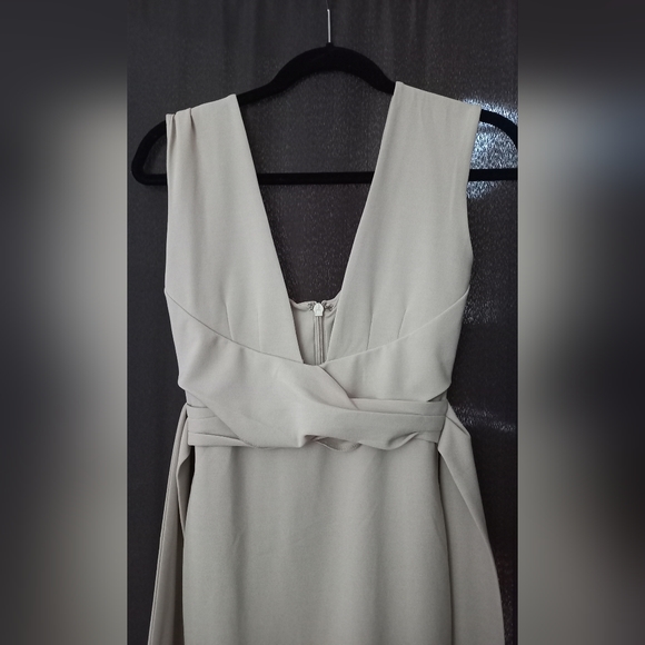 Lulu's River Deep Nude Bodycon Dress- Small - Picture 4 of 4